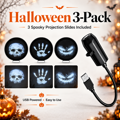 🎄👻 ✨ 60,000+ Sold — Plug & Play HD Holiday Projector for Christmas & Halloween Decor