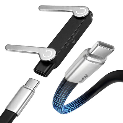 2-in-1 Type-C Charging Cable With Foldable Stand
