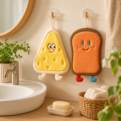 Cute Cartoon Hanging Hand Towel