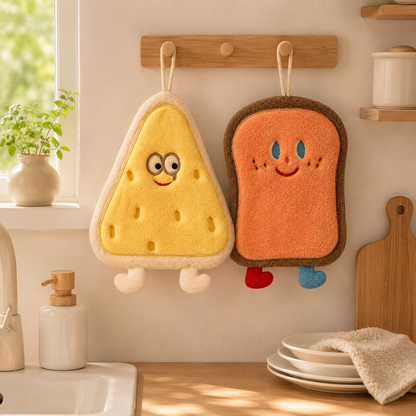 Cute Cartoon Hanging Hand Towel