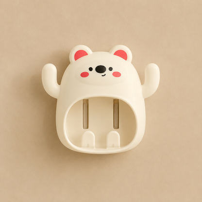 Wall-Mounted Toothbrush Holder