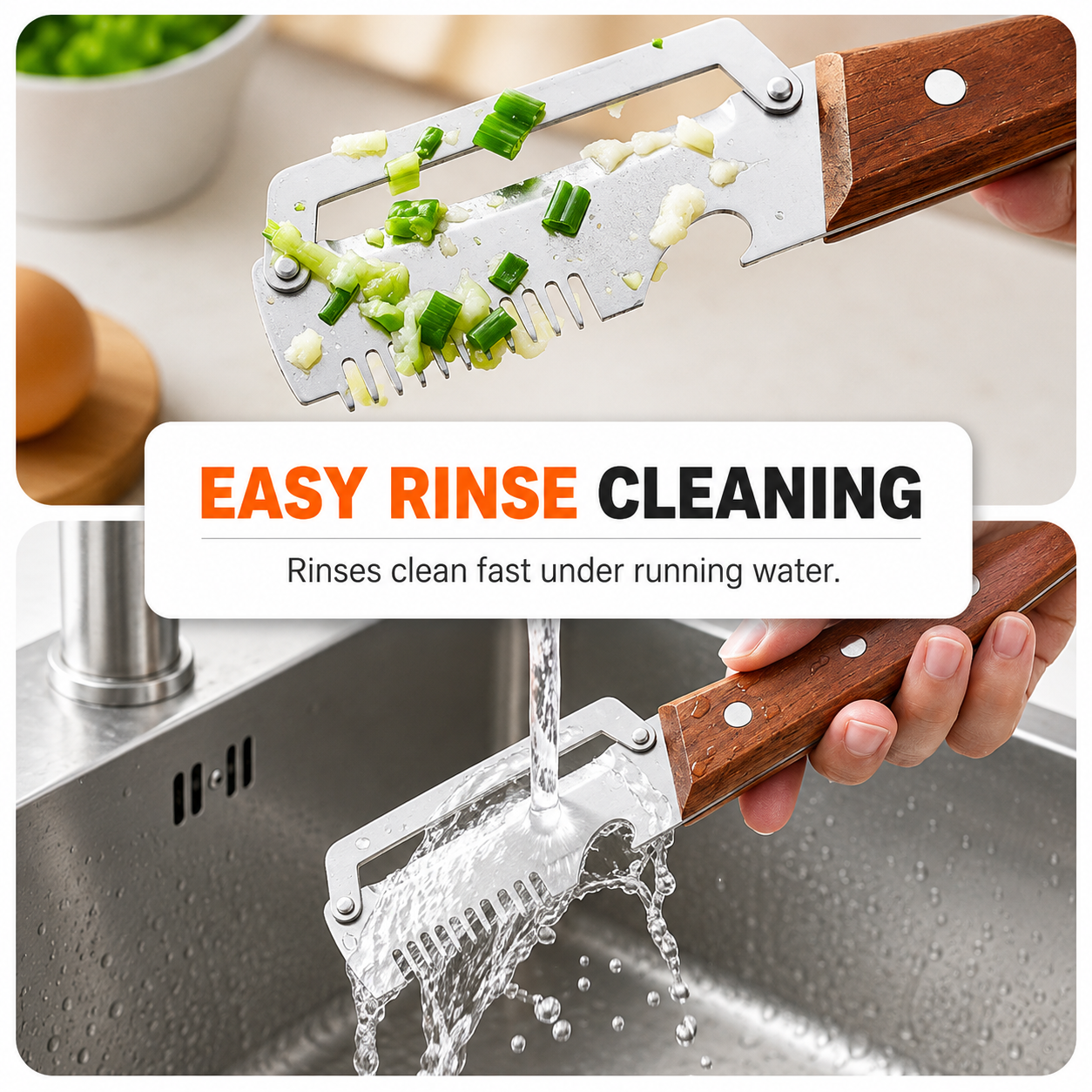 Biancat® 3-in-1 QuickPrep Vegetable Peeler & Cutter